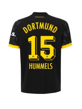 Borussia Dortmund Mats Hummels #15 Replika Borta Kläder Dam 2023-24 Kortärmad